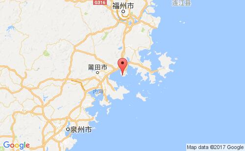 中国港口福清,福州fuqing港口地图