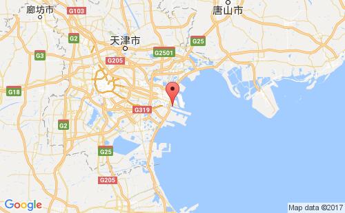 中国港口新港,天津xingang,tianjin港口地图