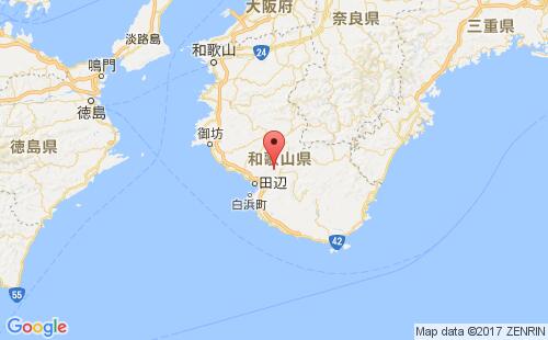 日本港口牧山makiyama港口地图
