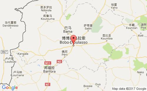 博博迪乌拉索港口地图