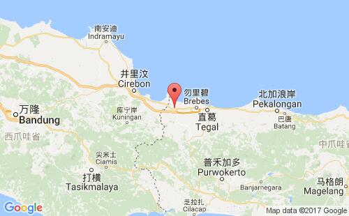 文莱港口丹戎沙利隆tanjong salirong港口地图