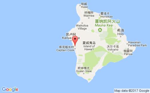 加拿大港口巴斯克湾basques cove港口地图