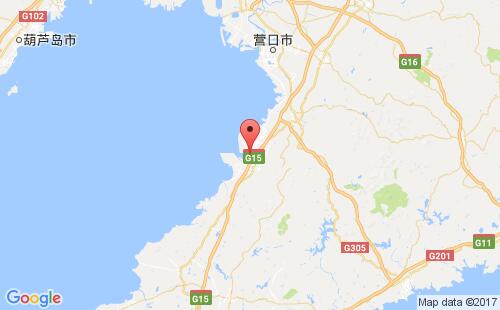 鲅鱼圈港口地图