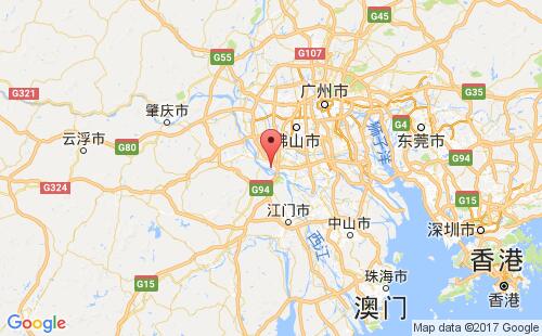 中国港口九江,佛山jiujiang,foshan港口地图