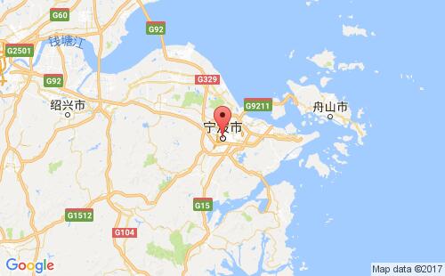 中国港口宁波ningbo港口地图