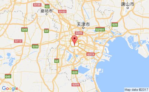 中国港口天津(新港)tianjin港口地图