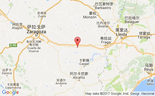 加那利群岛港口拉萨利内塔la salineta港口地图