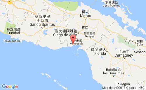 胡卡罗港口地图
