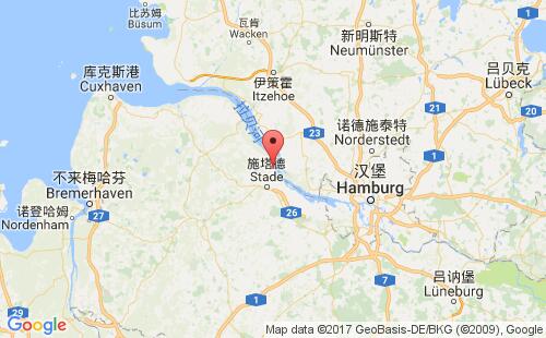 比茨费莱特港口地图