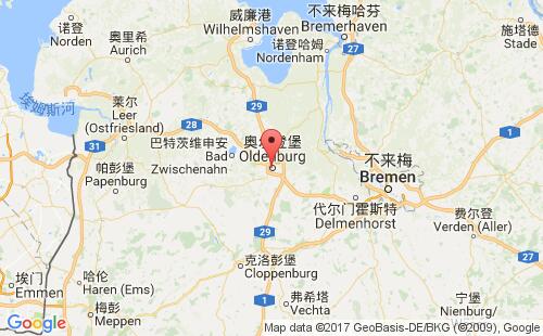 德国港口奥尔登堡oldenburg港口地图