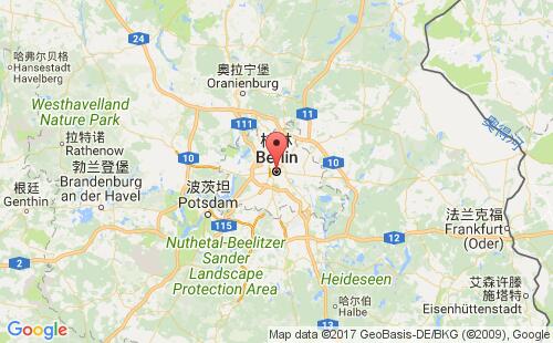 德国港口柏林berlin港口地图