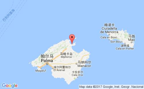 阿尔库迪亚港口地图