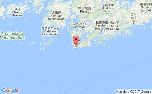 汉科港口地图