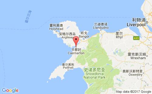 卡那封港口地图