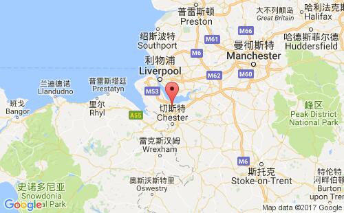 埃尔斯米尔港港口地图