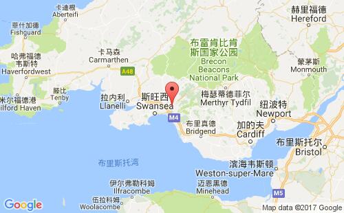 尼思港口地图