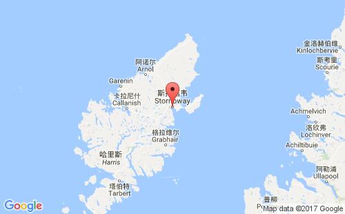斯托诺韦港口地图