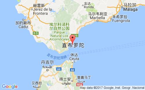 直布罗陀港口直布罗陀gibraltar港口地图