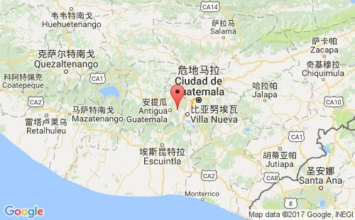 危地马拉港口圣托马斯米帕斯尔塔斯santo tomas milpas altas港口地图