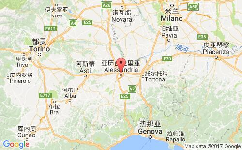 亚历山德里亚港口地图