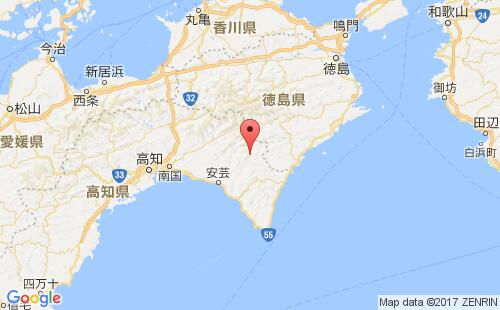 日本港口谷山taniyama港口地图