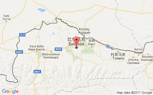 吉尔吉斯斯坦港口比什凯克bishkek港口地图