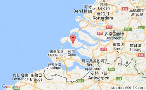 济里克泽港口地图