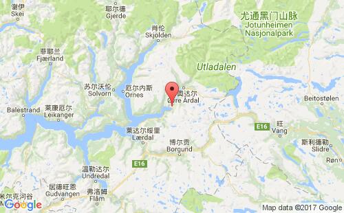 阿尔达尔斯坦根港口地图