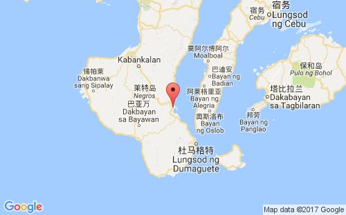 菲律宾港口拜斯bais港口地图