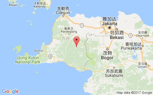 菲律宾港口莱巴克lebak港口地图