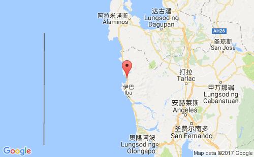 菲律宾港口马辛洛克masinlok港口地图