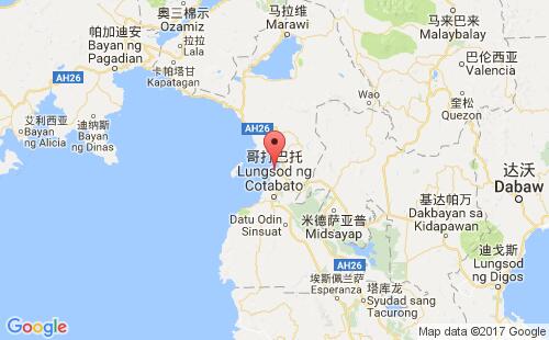 菲律宾港口帕兰parang港口地图