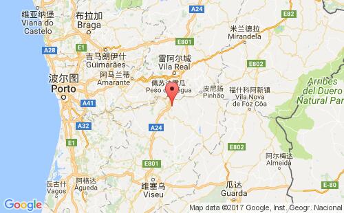 葡萄牙港口菲盖拉figueira港口地图