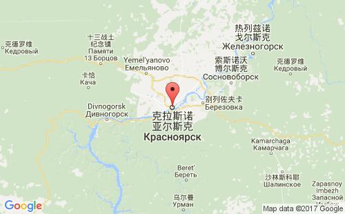 俄罗斯港口克拉斯诺亚尔斯克krasnoayrsk港口地图