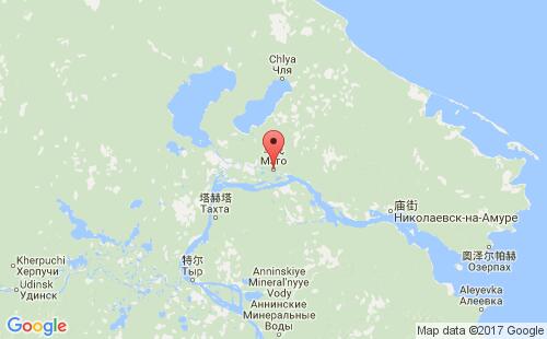 俄罗斯港口马戈mago港口地图