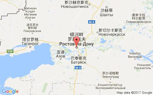 俄罗斯港口罗斯托夫rostov港口地图