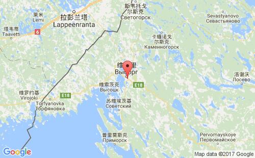 斯博尔纳亚港口地图
