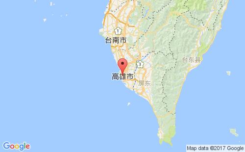 中国台湾港口台湾高雄kaohsiung港口地图