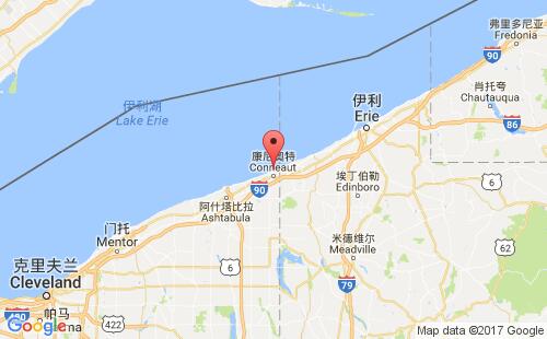康尼奥特港港口地图