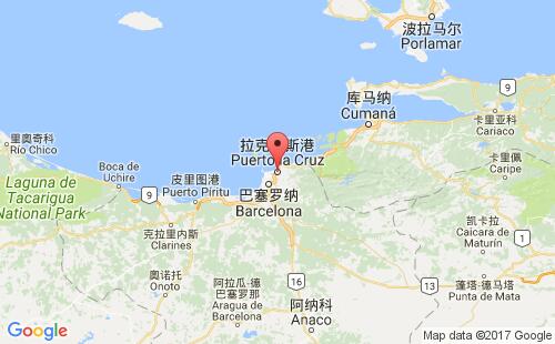 拉克鲁斯港港口地图