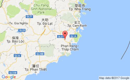 越南港口鸿基hohgay港口地图