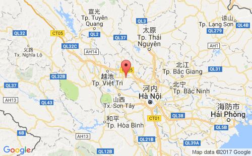 越南港口VAT CACHvat cach港口地图