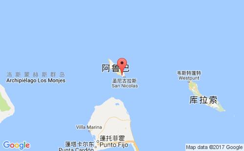 圣尤斯特歇斯岛港口圣尤斯特歇斯st. eustatius港口地图