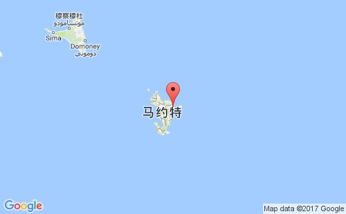 马穆楚港口地图